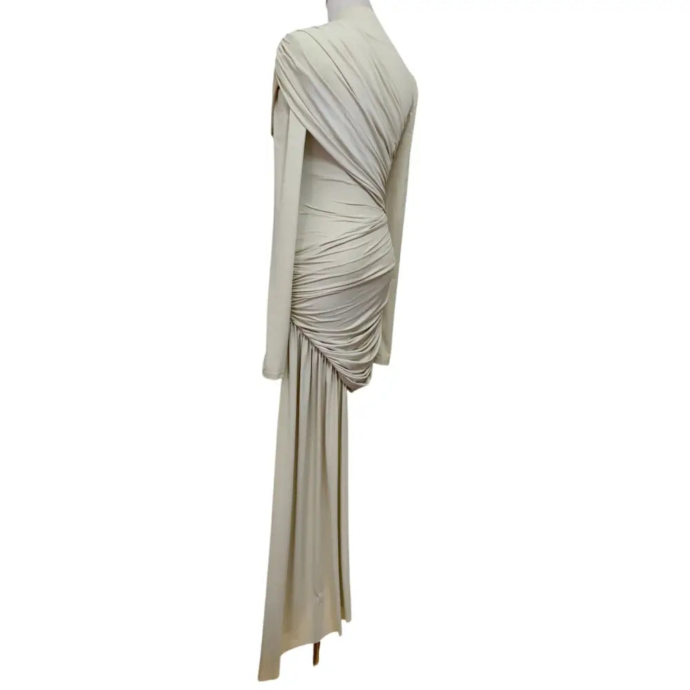 De La Vali RAVEL MINI DRESS IN IVORY SPANDEX JERSEY - Dress
