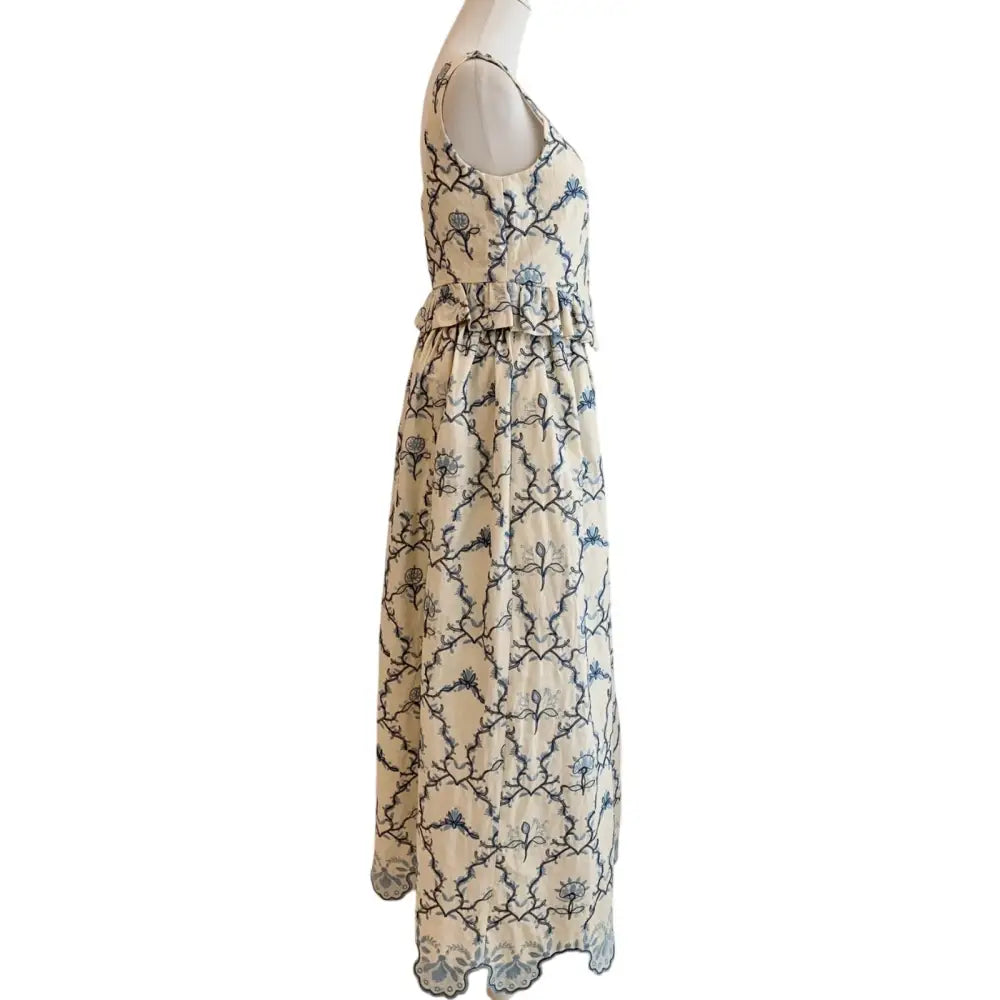 Agua by Agua Bendita Eslabón Floritura Printed Linen Set - Dress