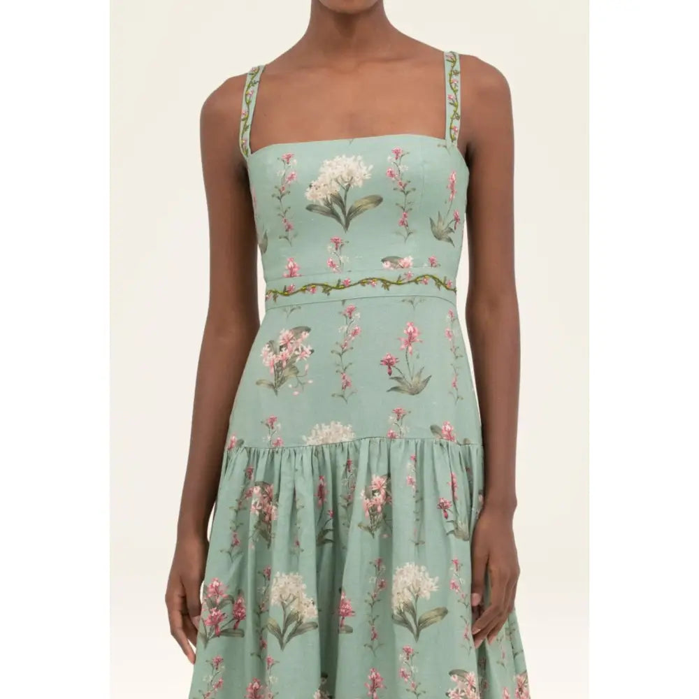 Agua by Agua Bendita Lima Orquidea Maxi Dress - Dress