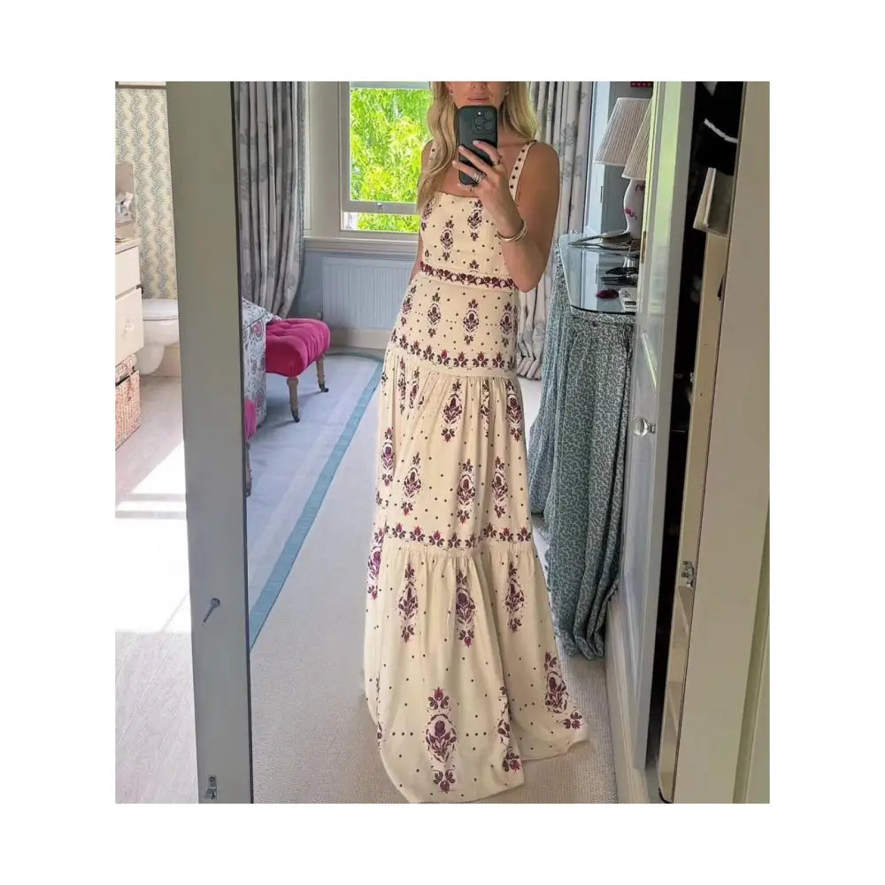 Agua by Agua Bendita Lima Relato Maxi Dress - Dress