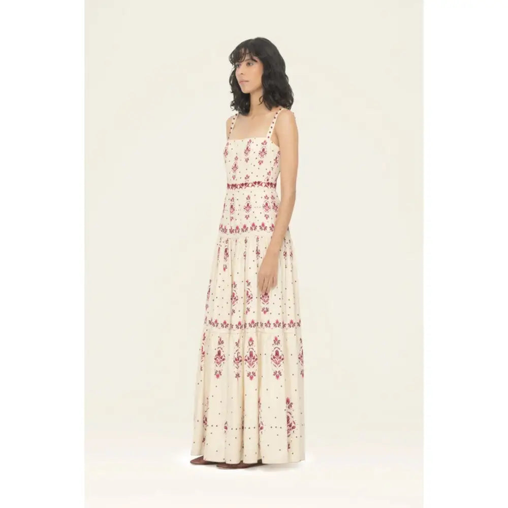Agua by Agua Bendita Lima Relato Maxi Dress - Dress