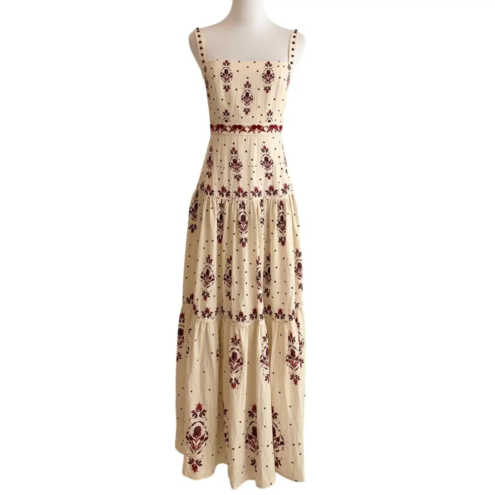 Agua by Agua Bendita Lima Relato Maxi Dress - Dress