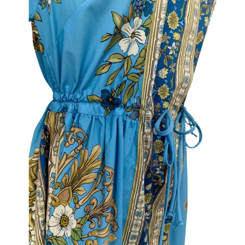 Alemais Blue Cassie Pool Midi Dress