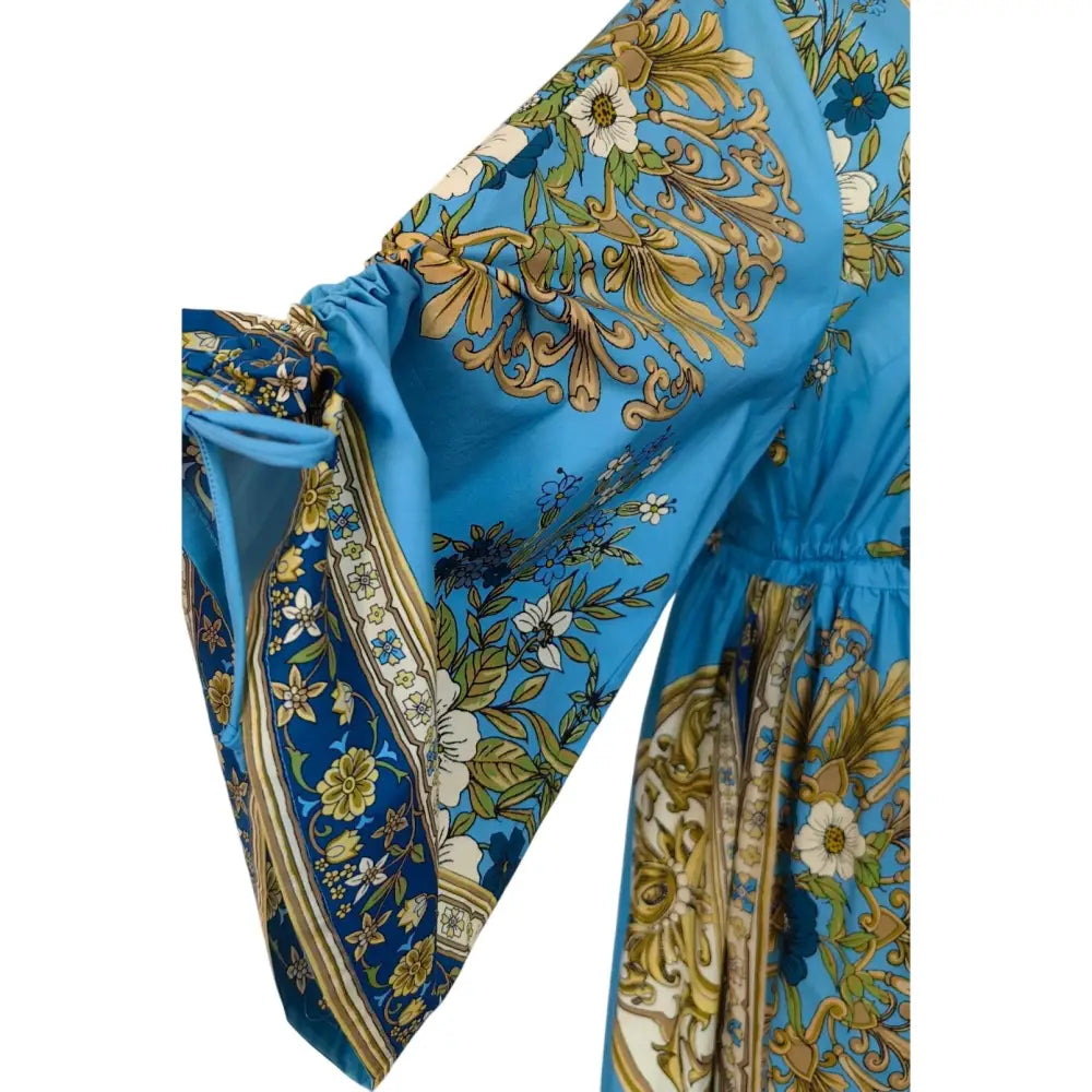 Alemais Blue Cassie Pool Midi Dress