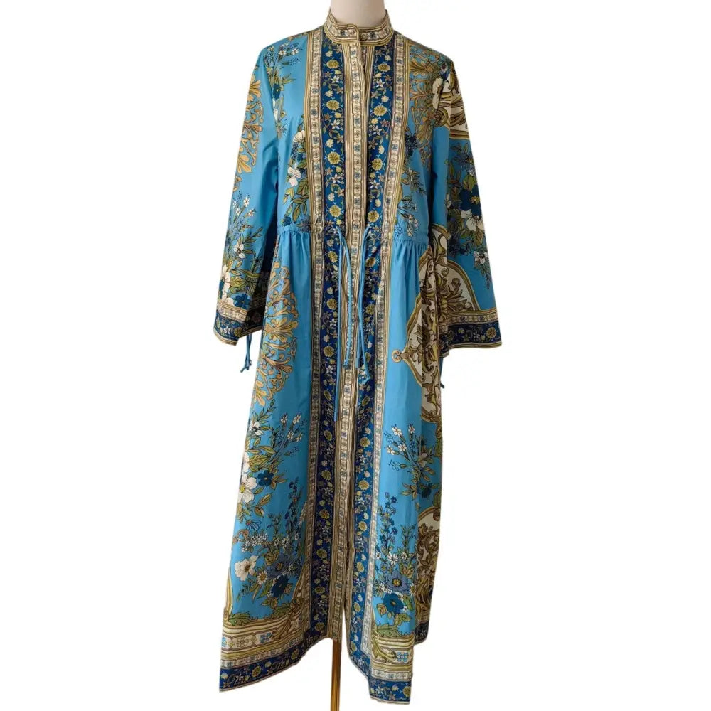 Alemais Blue Cassie Pool Midi Dress