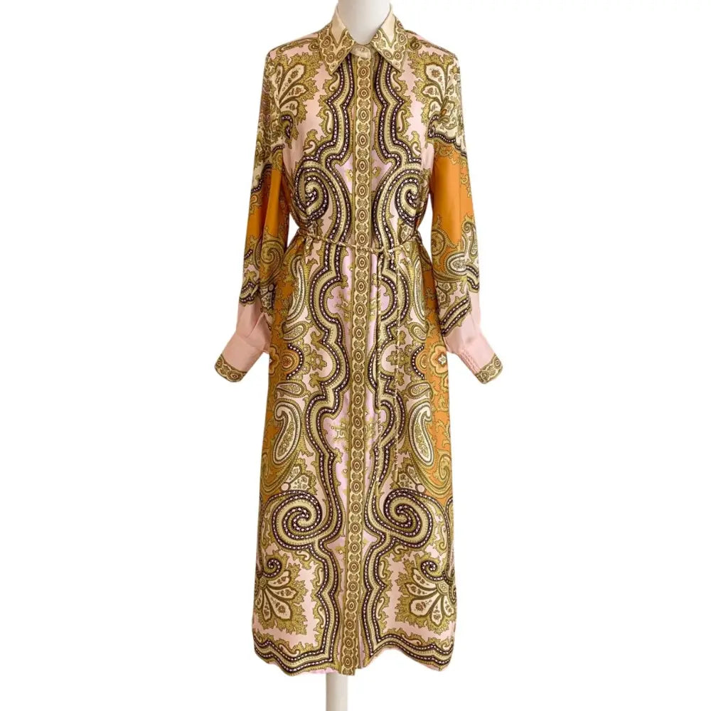 Alemais Clemenza Silk Shirtdress - Dress