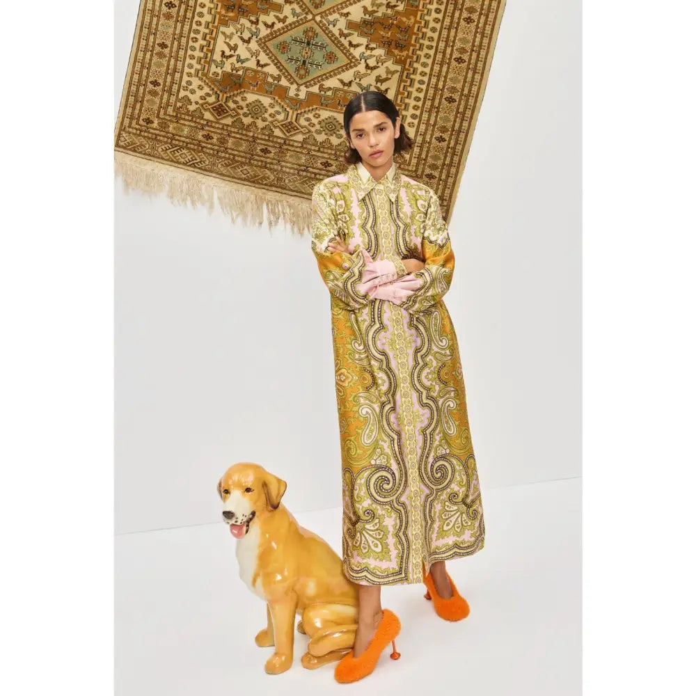 Alemais Clemenza Silk Shirtdress - Dress