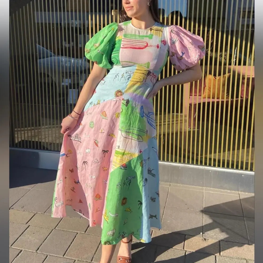 Alemais Jet Midi Dress - ALEMAIS Bernardi Collective