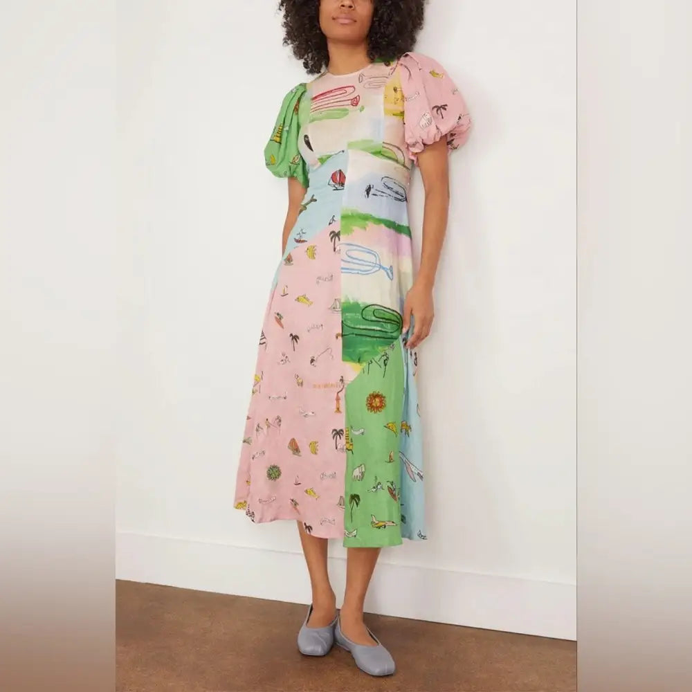 Alemais Jet Midi Dress - ALEMAIS Bernardi Collective