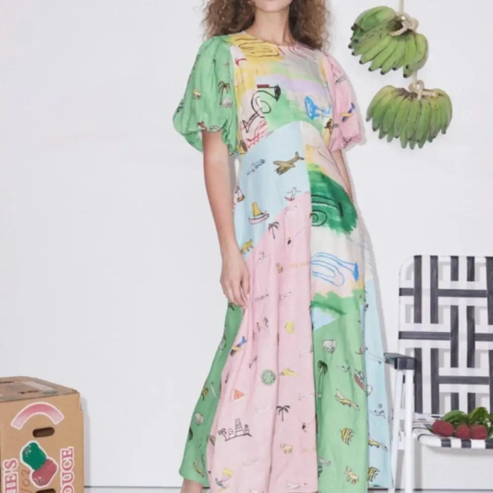 Alemais Jet Midi Dress - ALEMAIS Bernardi Collective