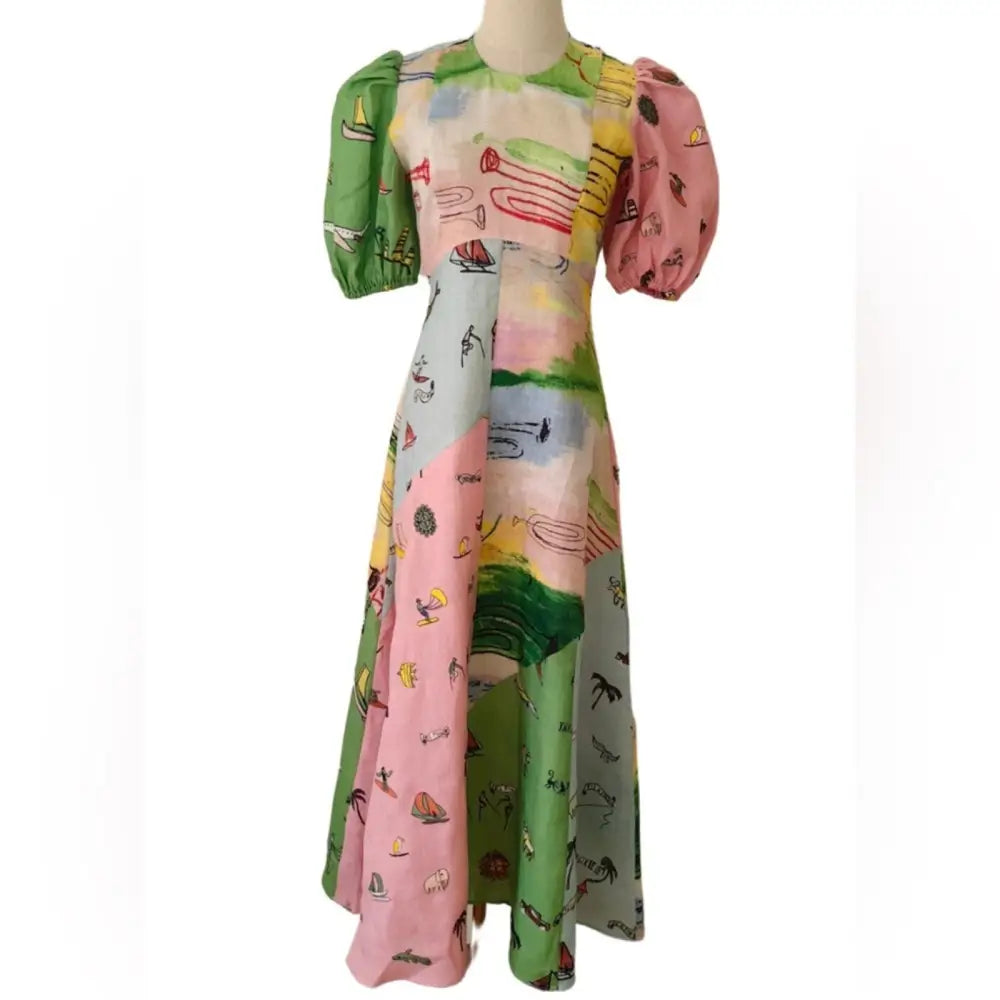 Alemais Jet Midi Dress - ALEMAIS Bernardi Collective