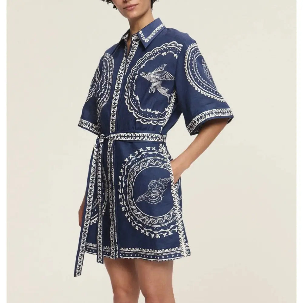 Alemais OCEANE MINI DRESS - Dress