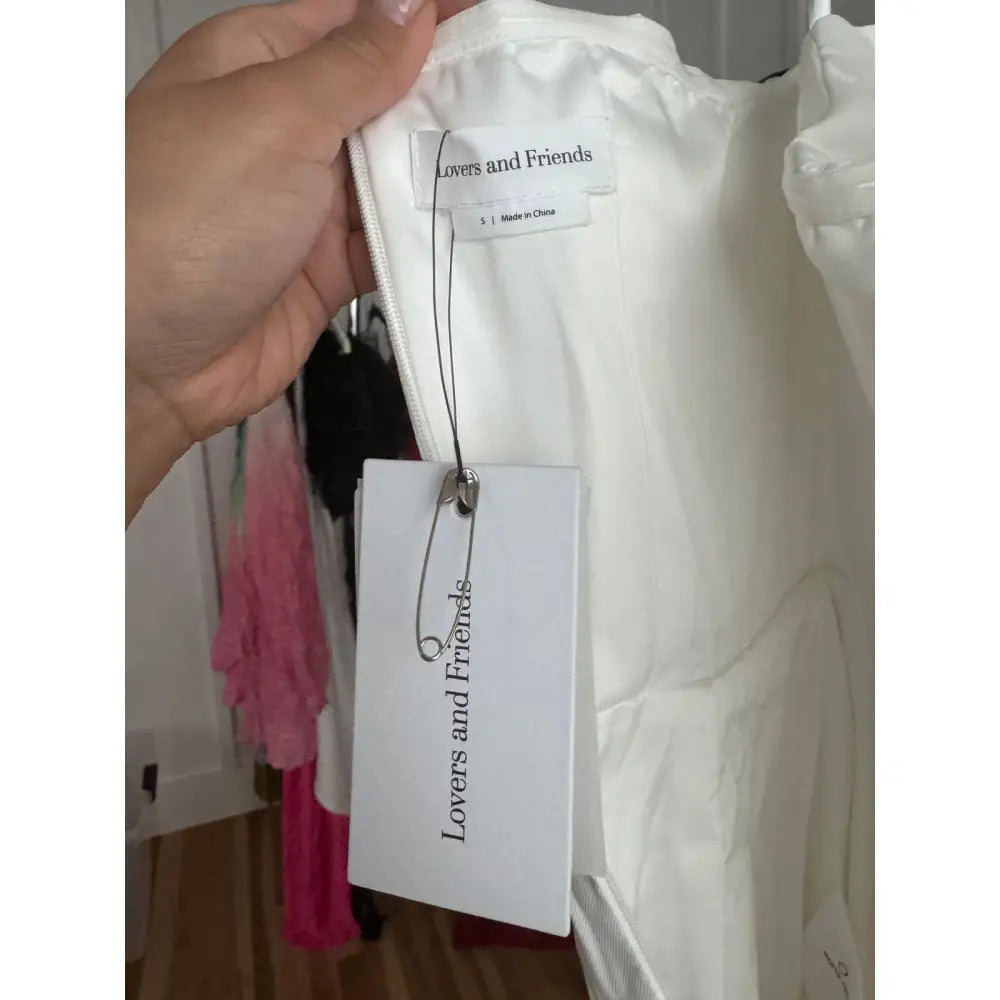 Lovers and Friends Avani Mini Dress in White - Dresses
