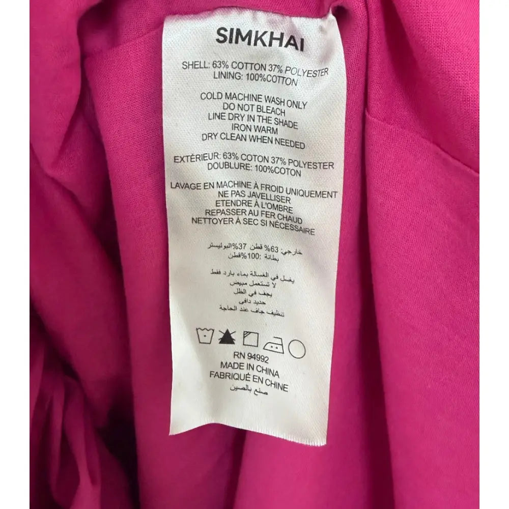 Simkhai HALLY COTTON BUBBLE MIDI DRESS - 2 - Dress