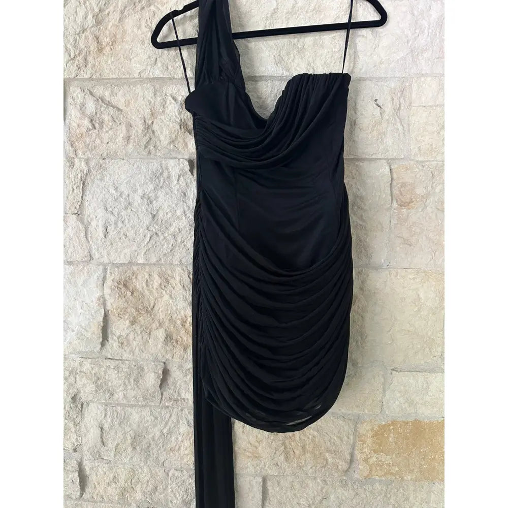 Misha THE ’EMBER’ WRAPPED MINI DRESS - Dress