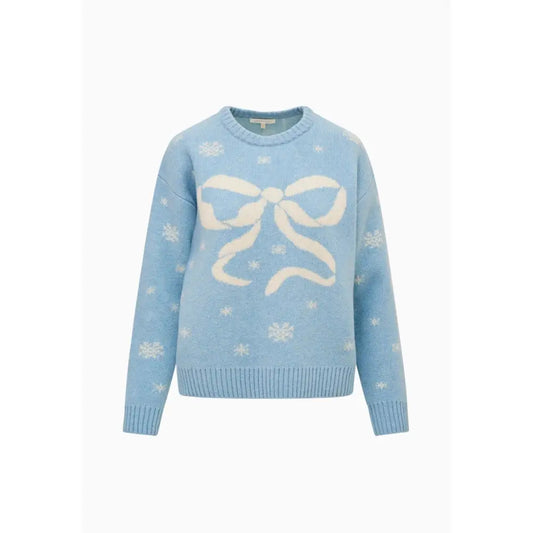 LoveShackFancy Francie Wool Jacquard Pullover - Tops