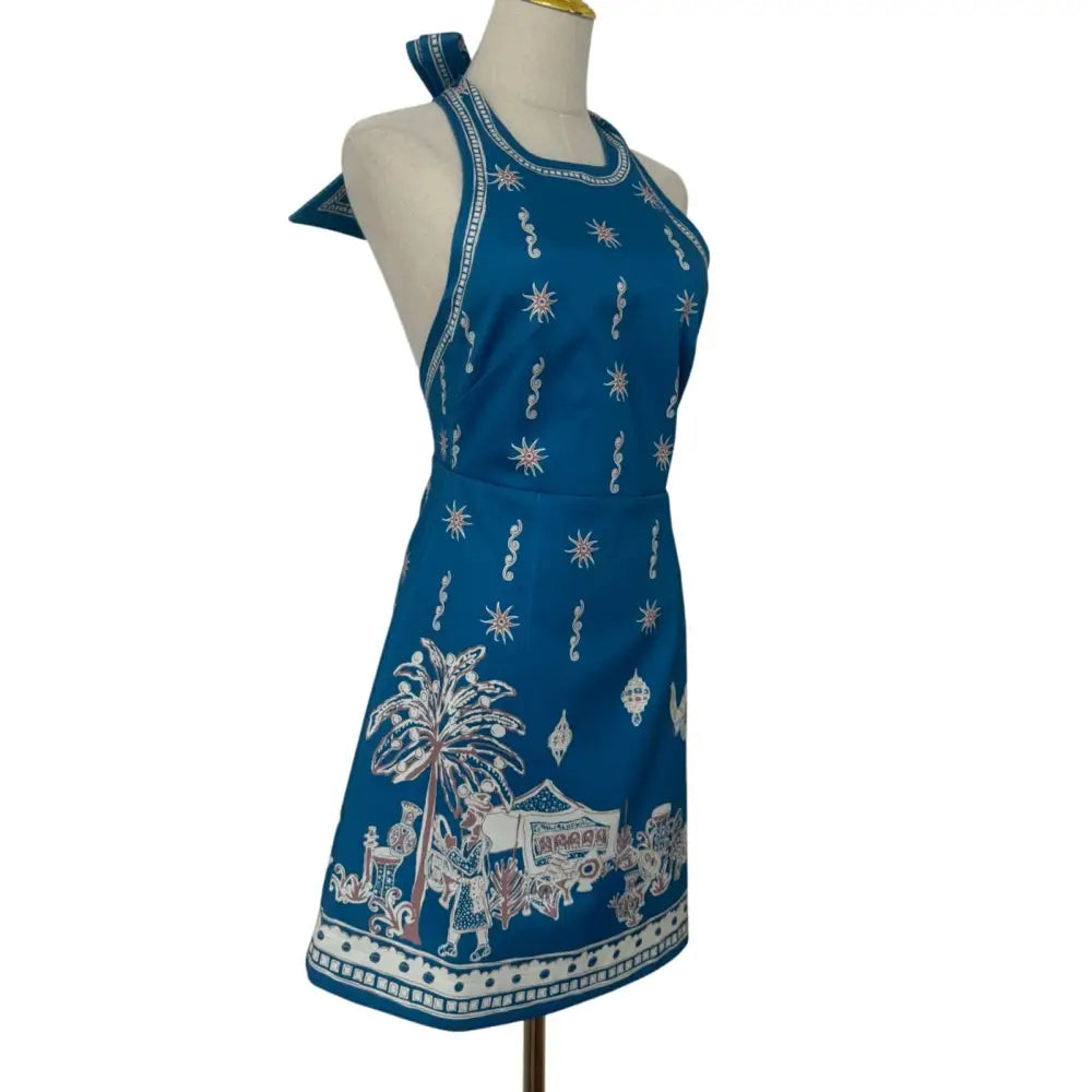 ALEMAIS Acacia Halter Mini Dress - Dress