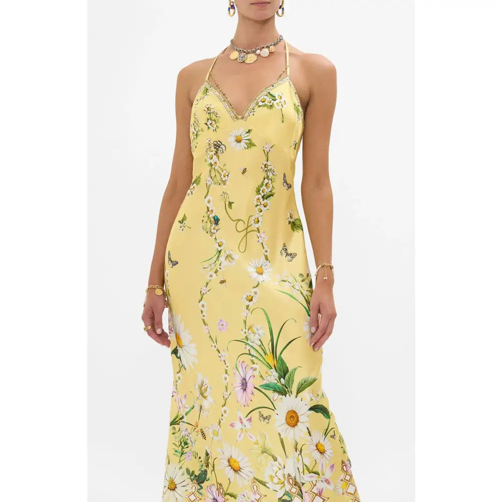 Camilla Daisy Chains Silk Slip Dress - Dress