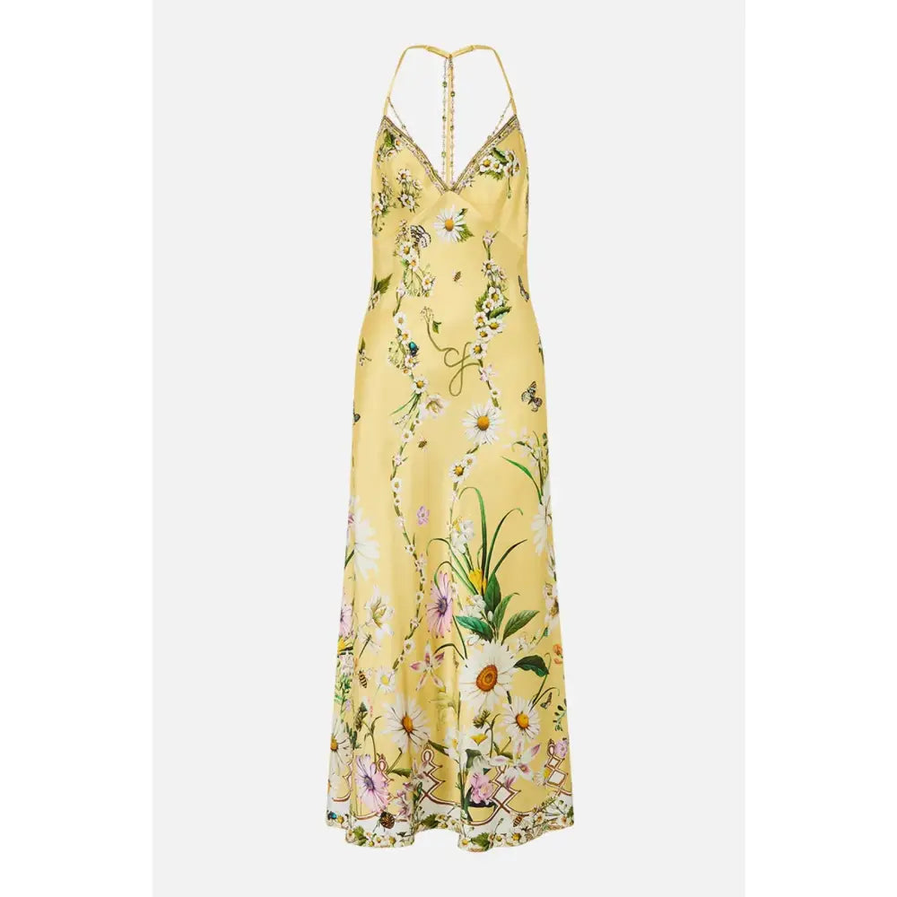 Camilla Daisy Chains Silk Slip Dress - Dress