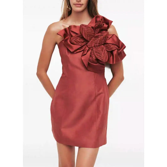 Aje Isla floral-detail mini dress - 2 - Dress