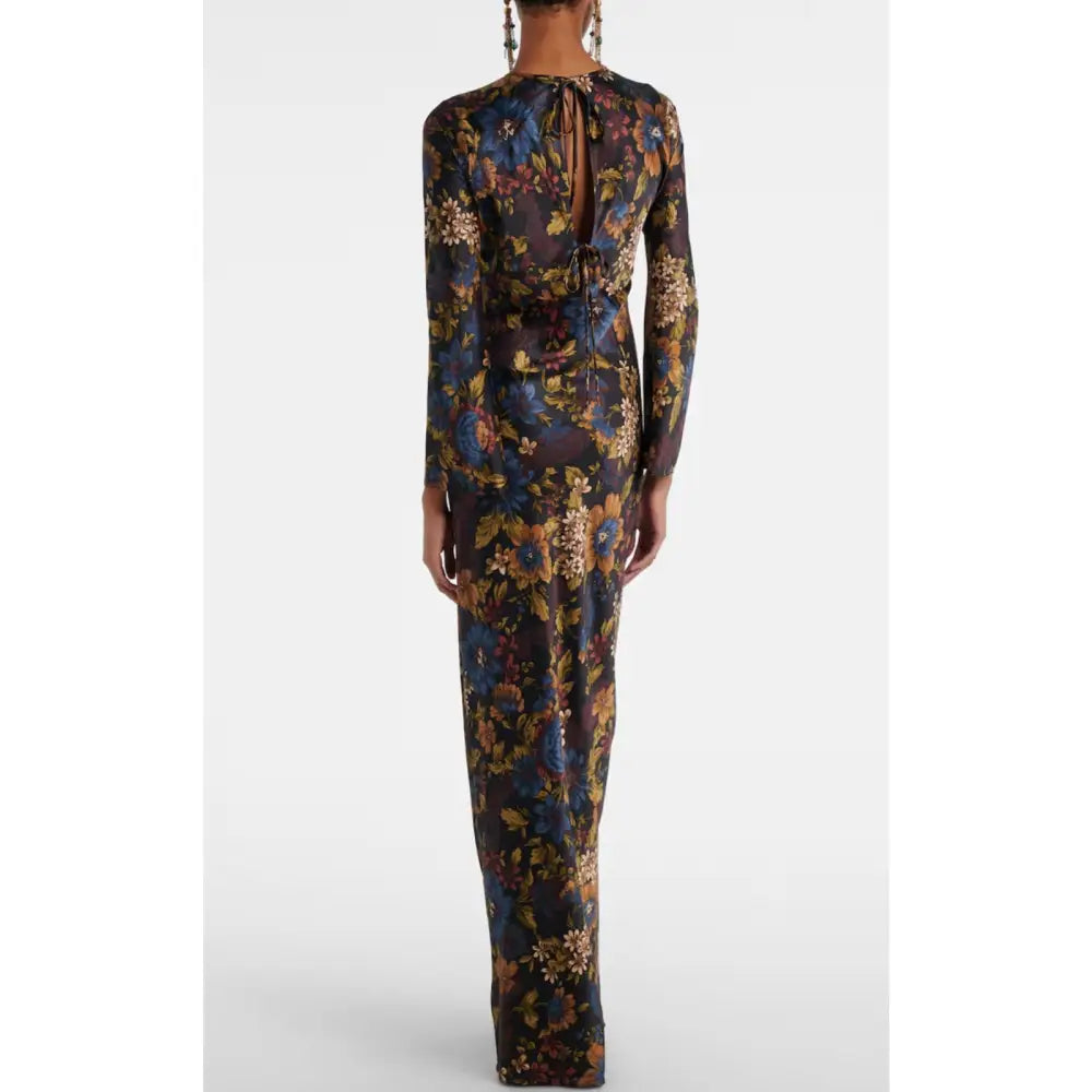 Veronica Beard Gemma floral silk-blend maxi dress - Dress