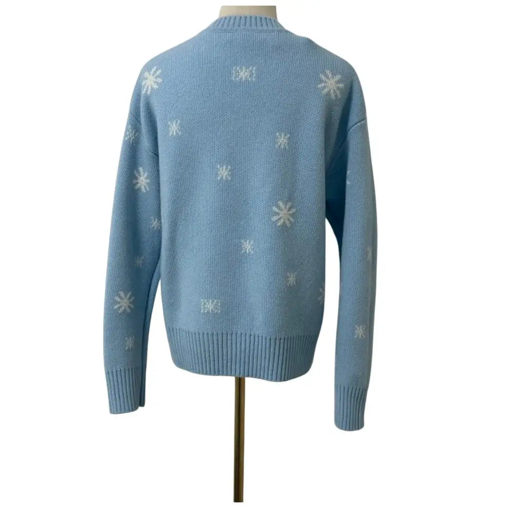 LoveShackFancy Francie Wool Jacquard Pullover - Tops