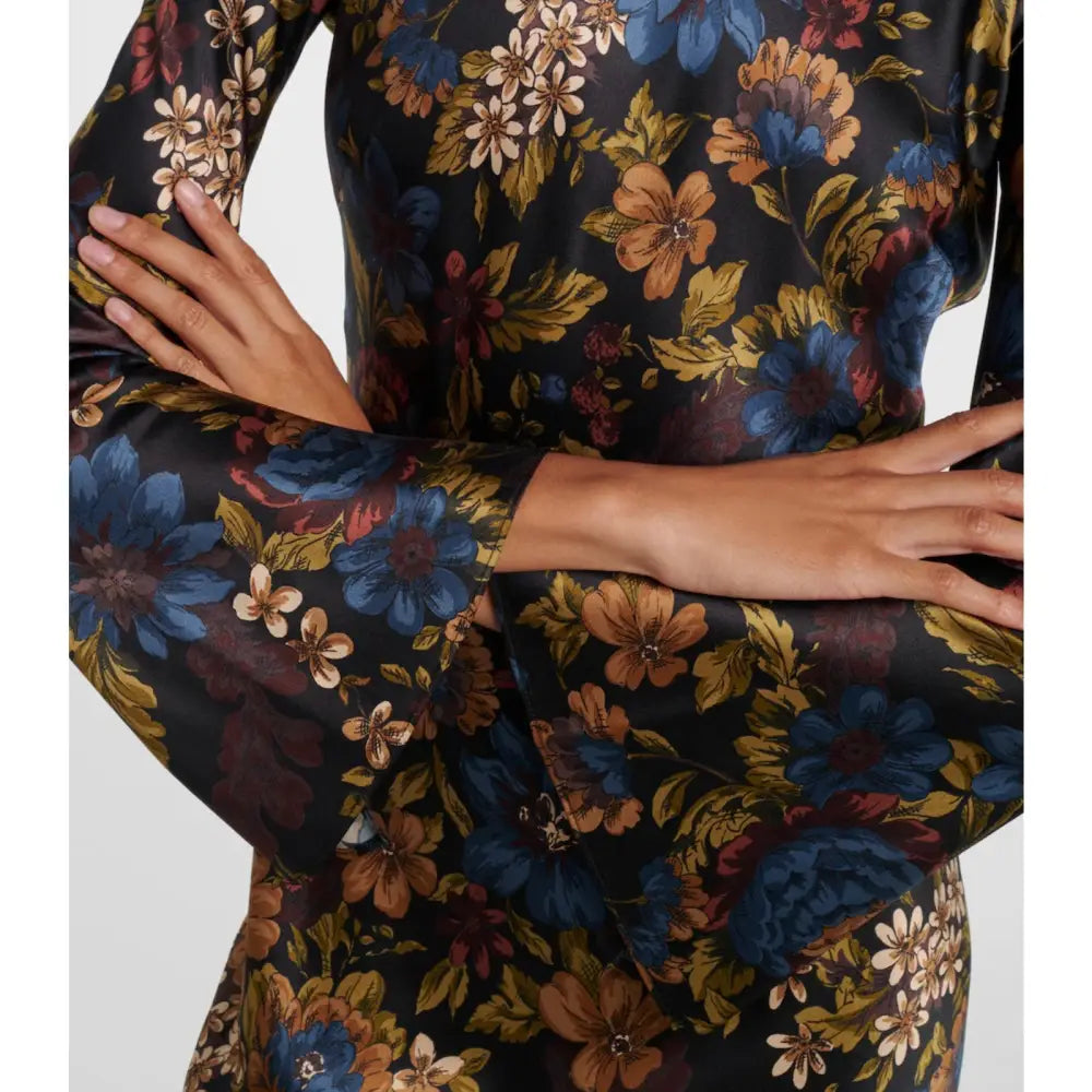 Veronica Beard Gemma floral silk-blend maxi dress