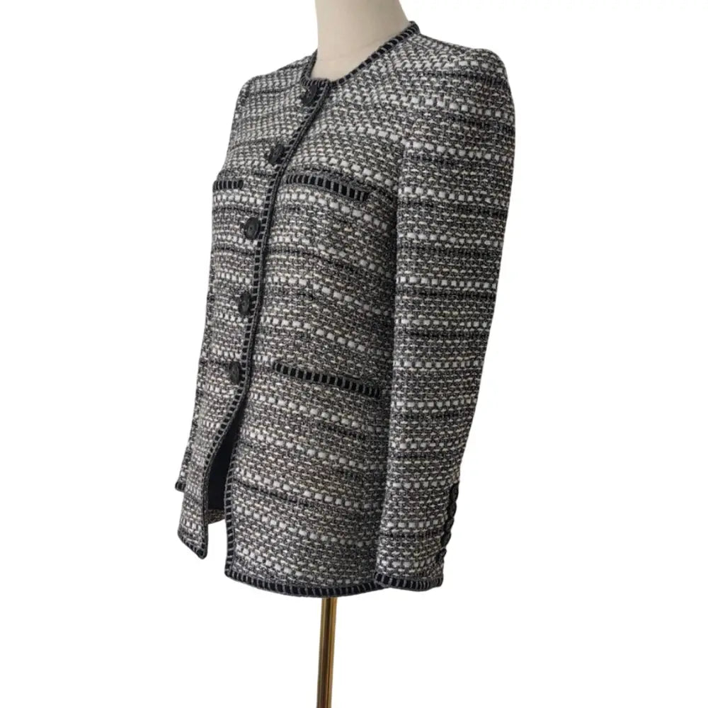 Veronica Beard Alessia Tailored Tweed Jacket - Jacket