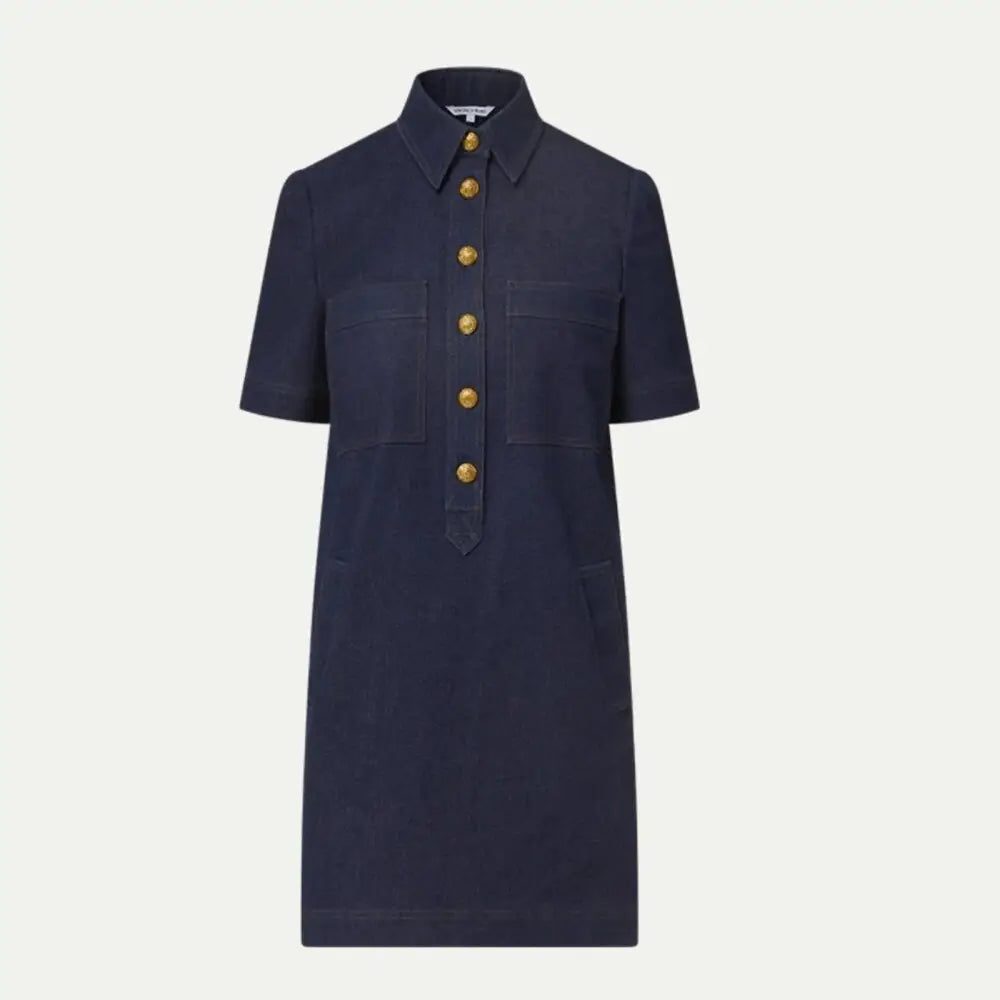 Veronica Beard Koulis Denim Dress - Dress