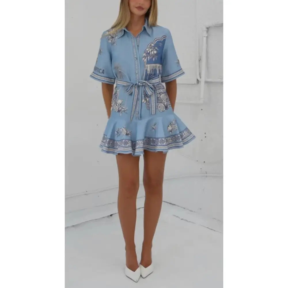 Alemais villa romantica mini dress - Dress