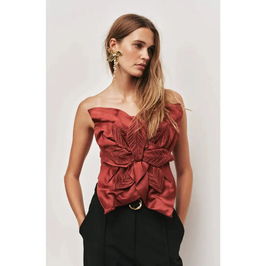 Aje Isla ruffled top - 6 - Tops