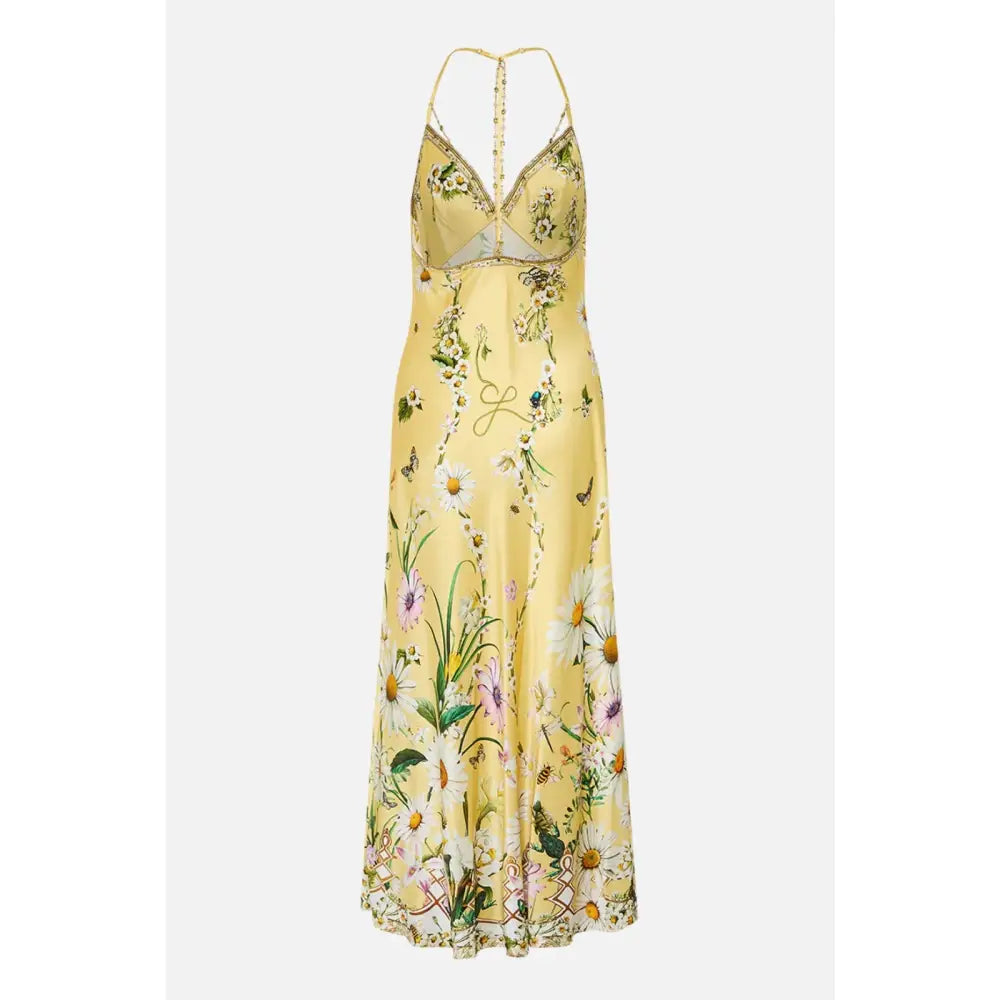 Camilla Daisy Chains Silk Slip Dress - Dress