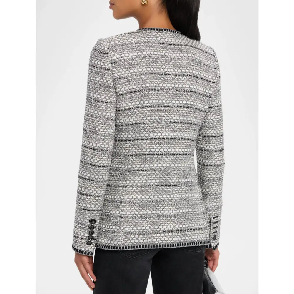 Veronica Beard Alessia Tailored Tweed Jacket - Jacket