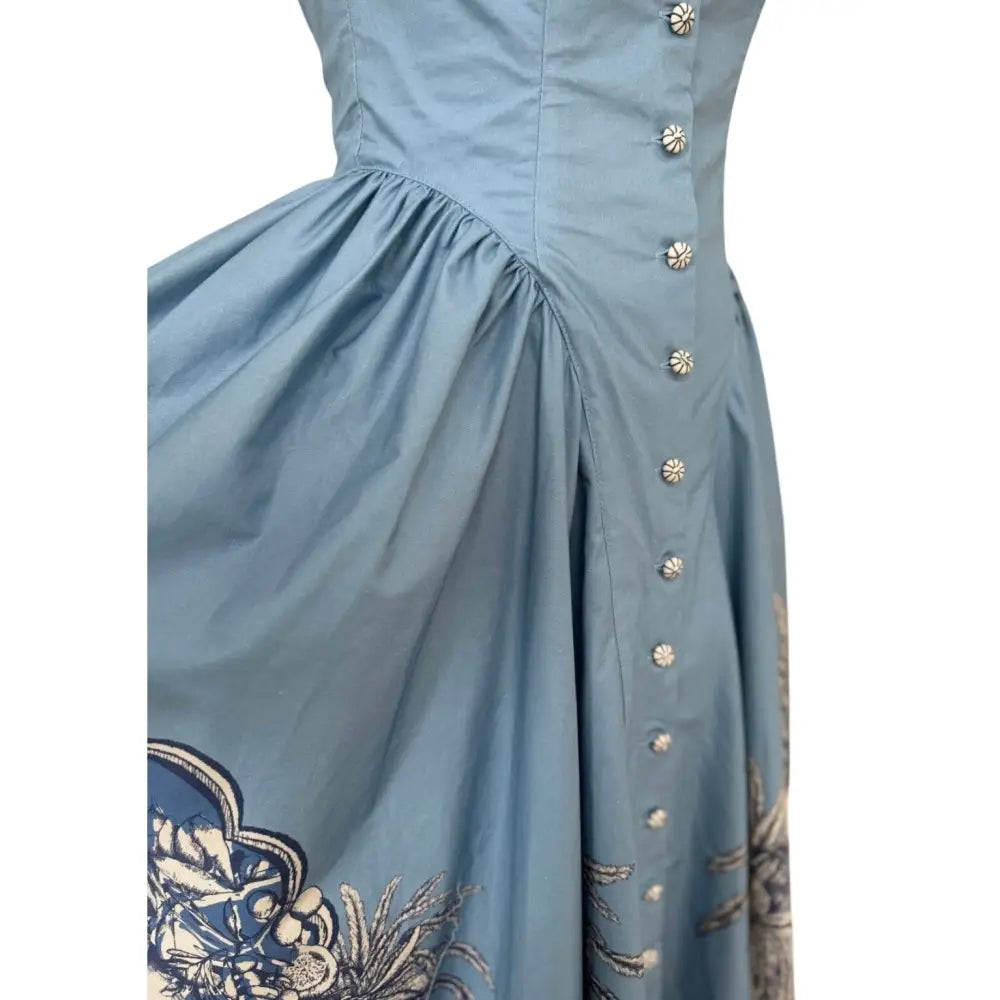 Alemais Blue Villa Romantica Midi Dress - Dress