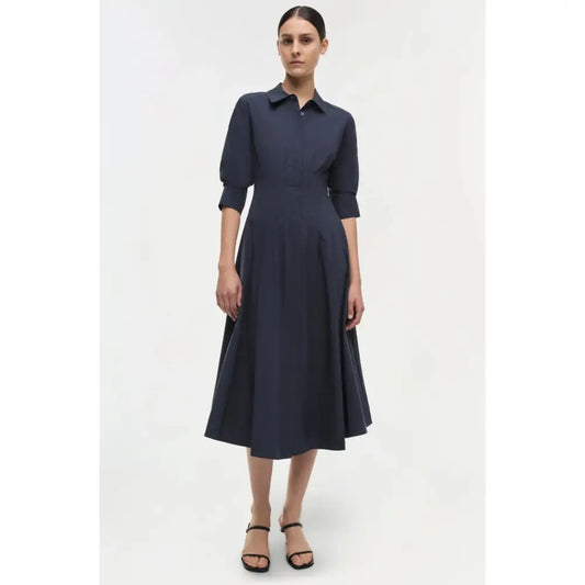 Jonathan Simkhai Jazz Dress Midnight Navy - XS - Dress