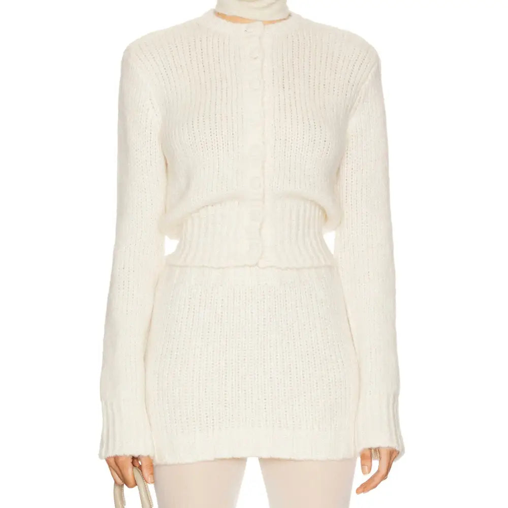 Helsa Annabelle Cardigan and Skirt Set - Dress