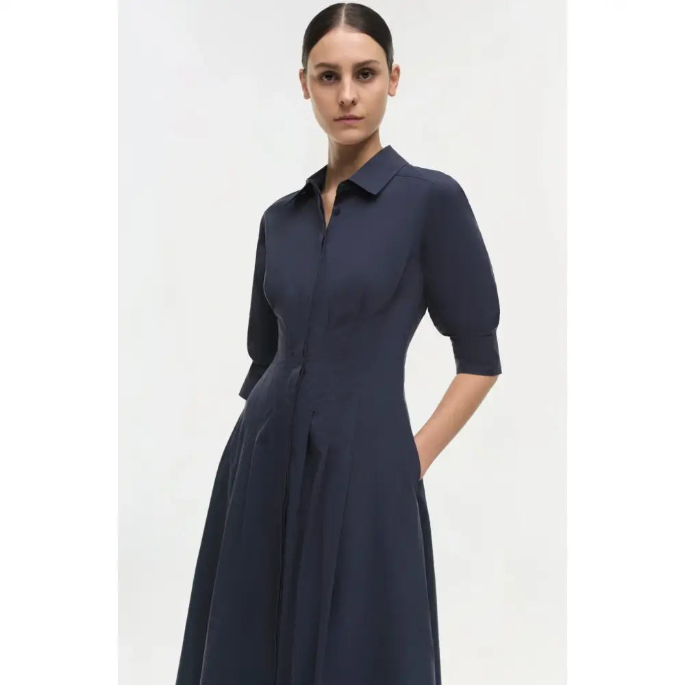 Jonathan Simkhai Jazz Dress Midnight Navy - Dress