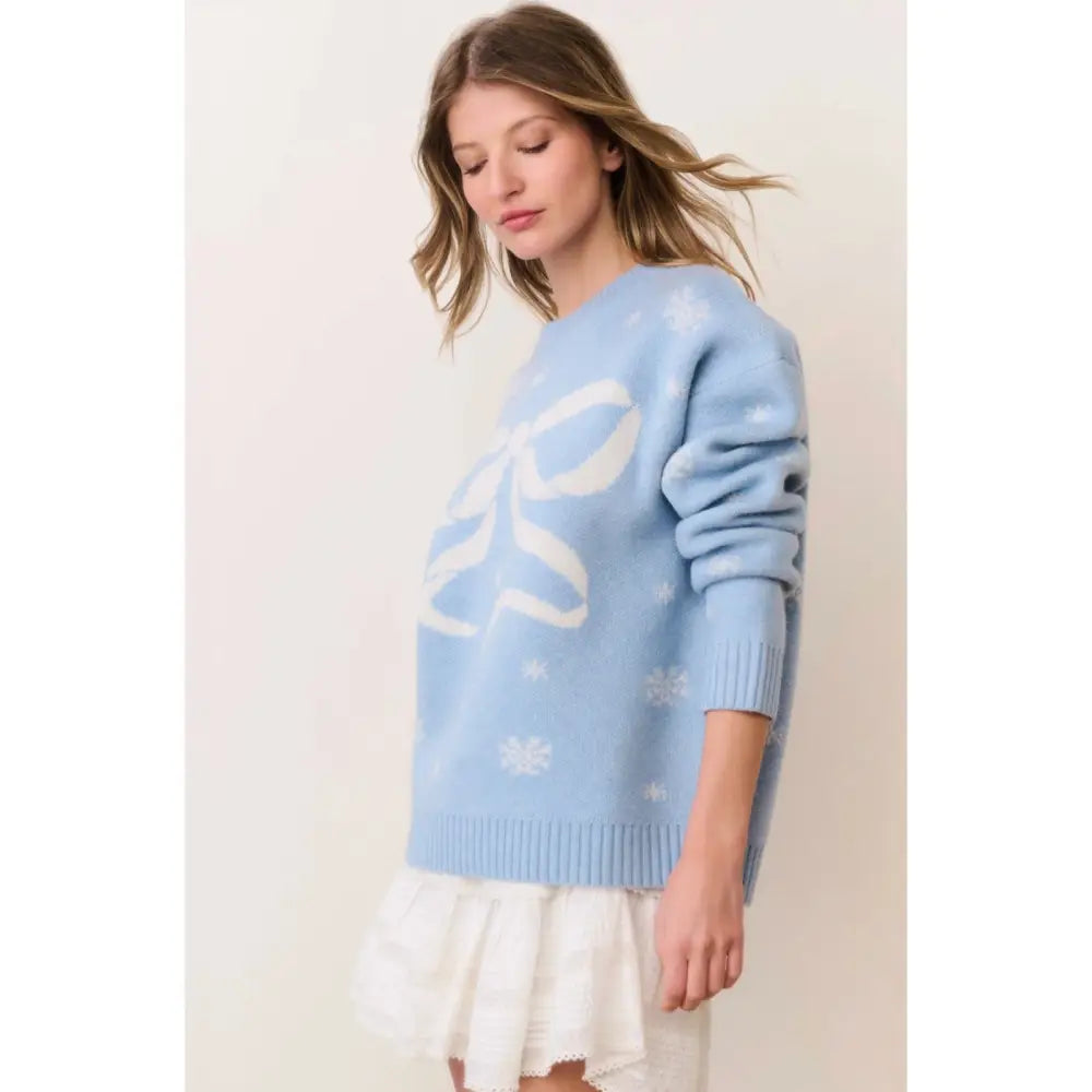 LoveShackFancy Francie Wool Jacquard Pullover - Tops