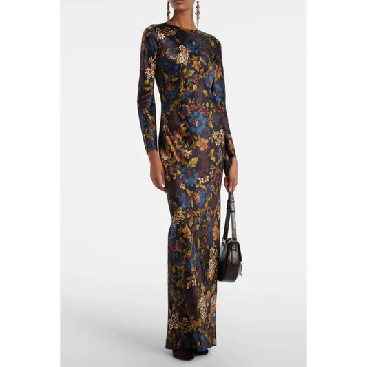 Veronica Beard Gemma floral silk-blend maxi dress - 2 - Dress