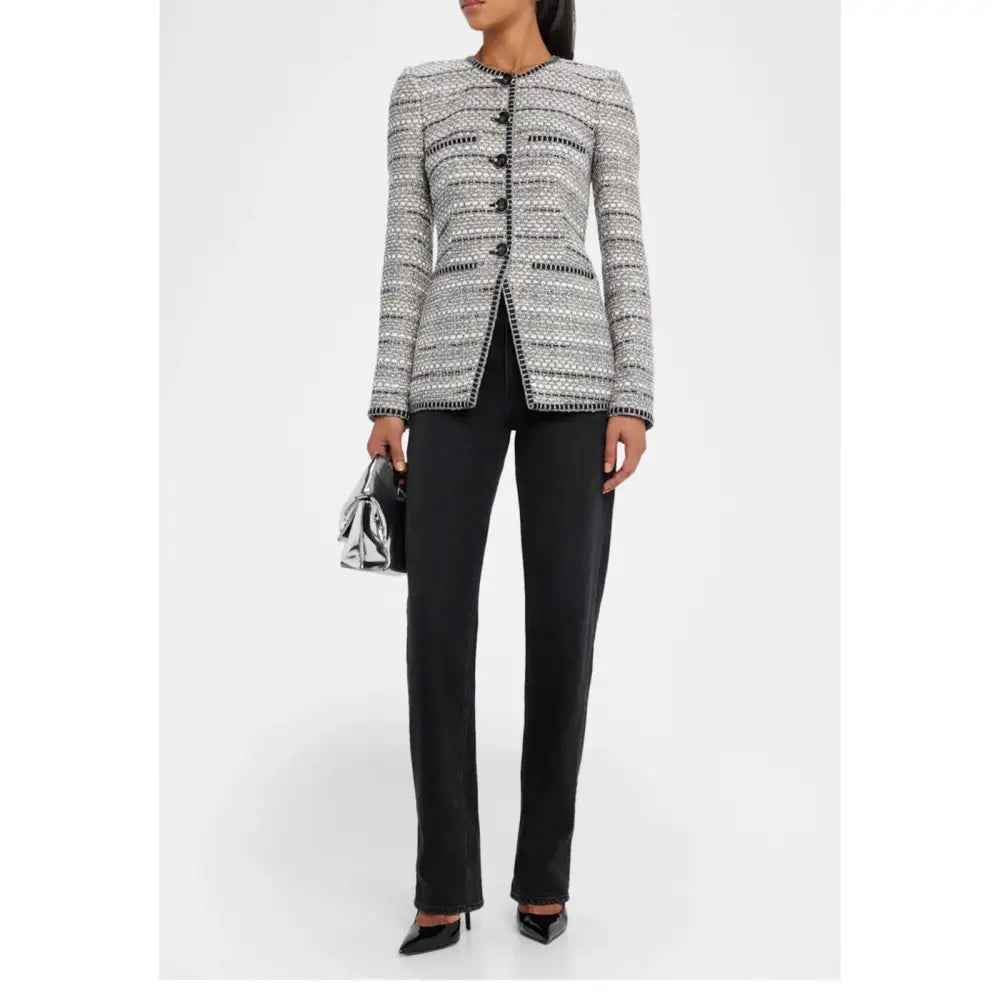 Veronica Beard Alessia Tailored Tweed Jacket - Jacket