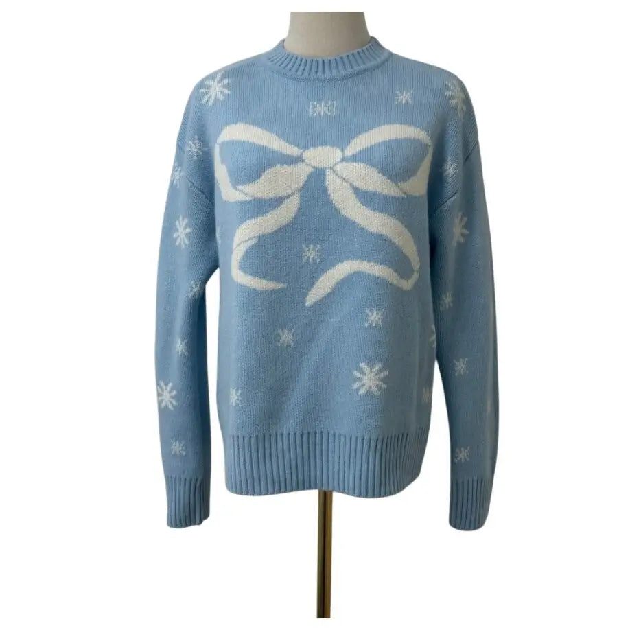 LoveShackFancy Francie Wool Jacquard Pullover - Tops