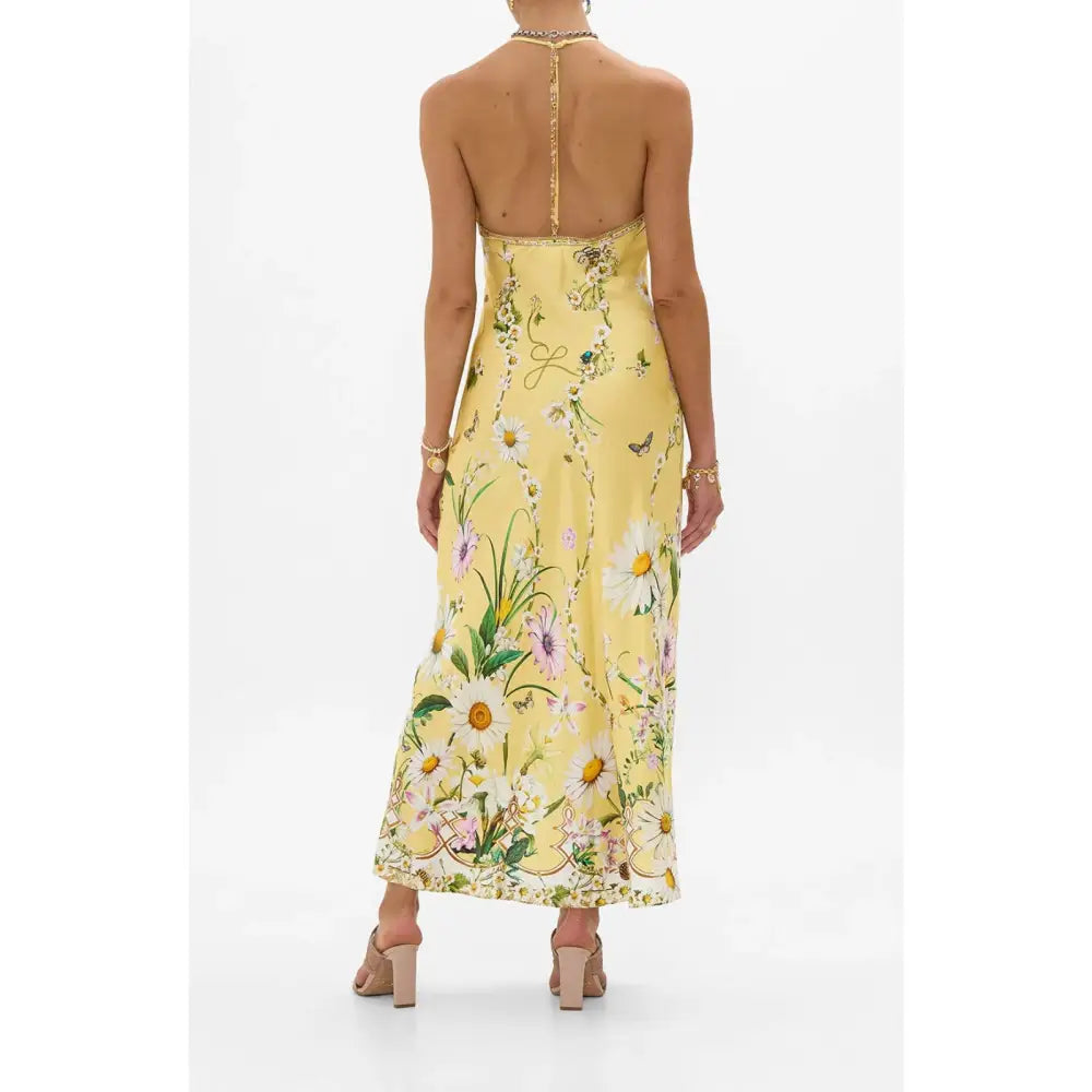 Camilla Daisy Chains Silk Slip Dress - Dress