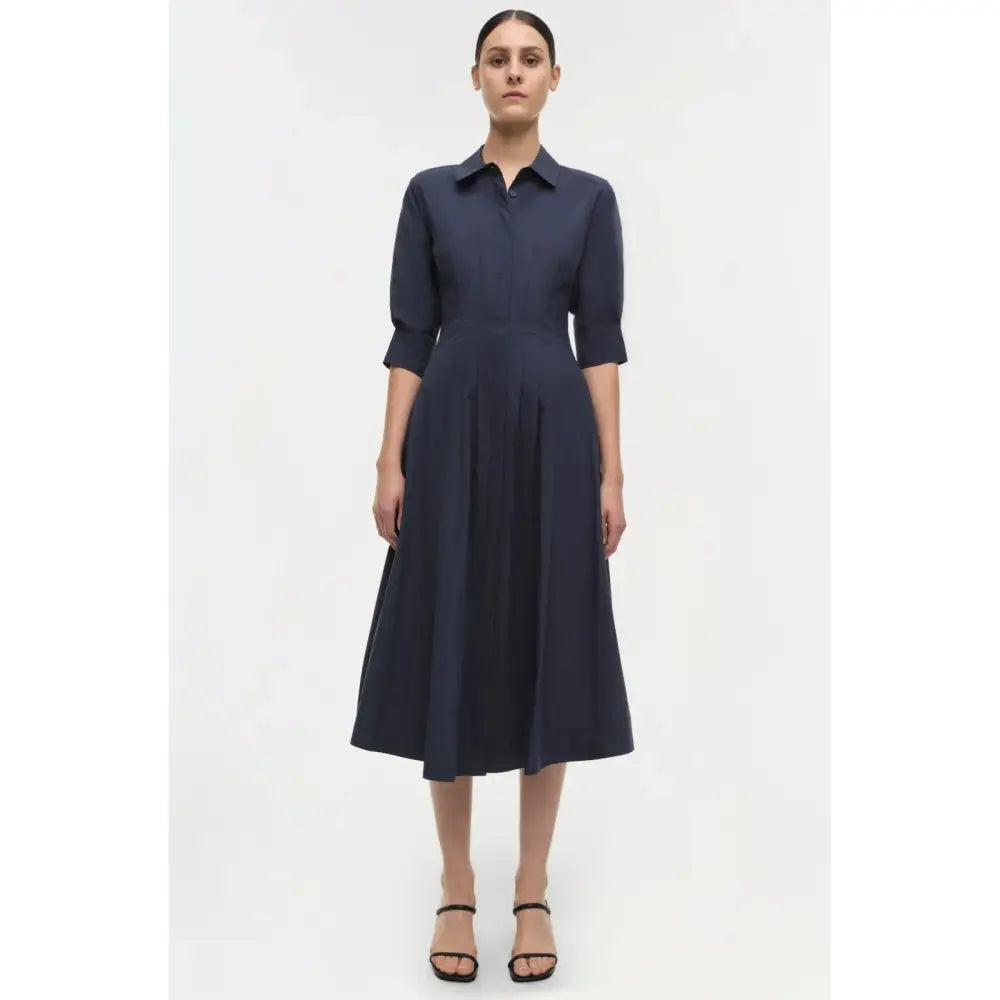 Jonathan Simkhai Jazz Dress Midnight Navy - Dress