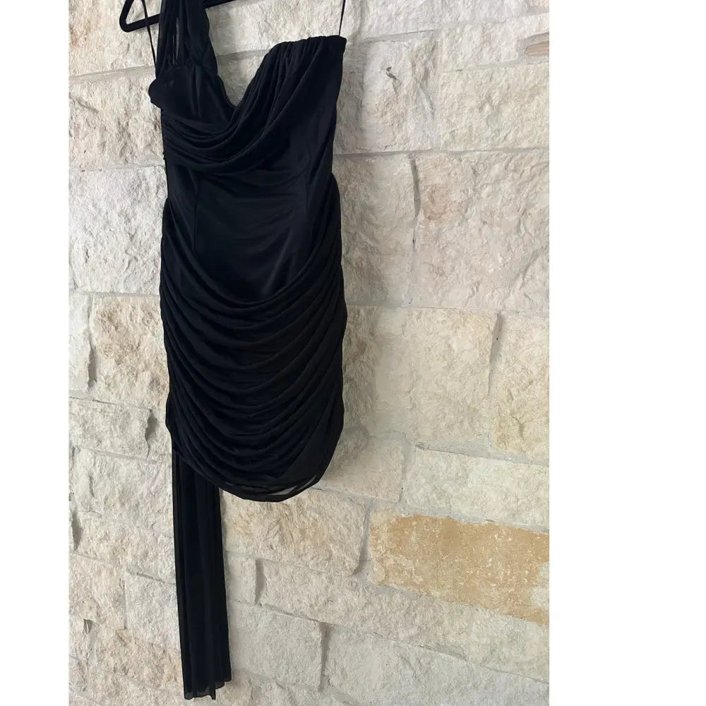 Misha THE ’EMBER’ WRAPPED MINI DRESS - Dress