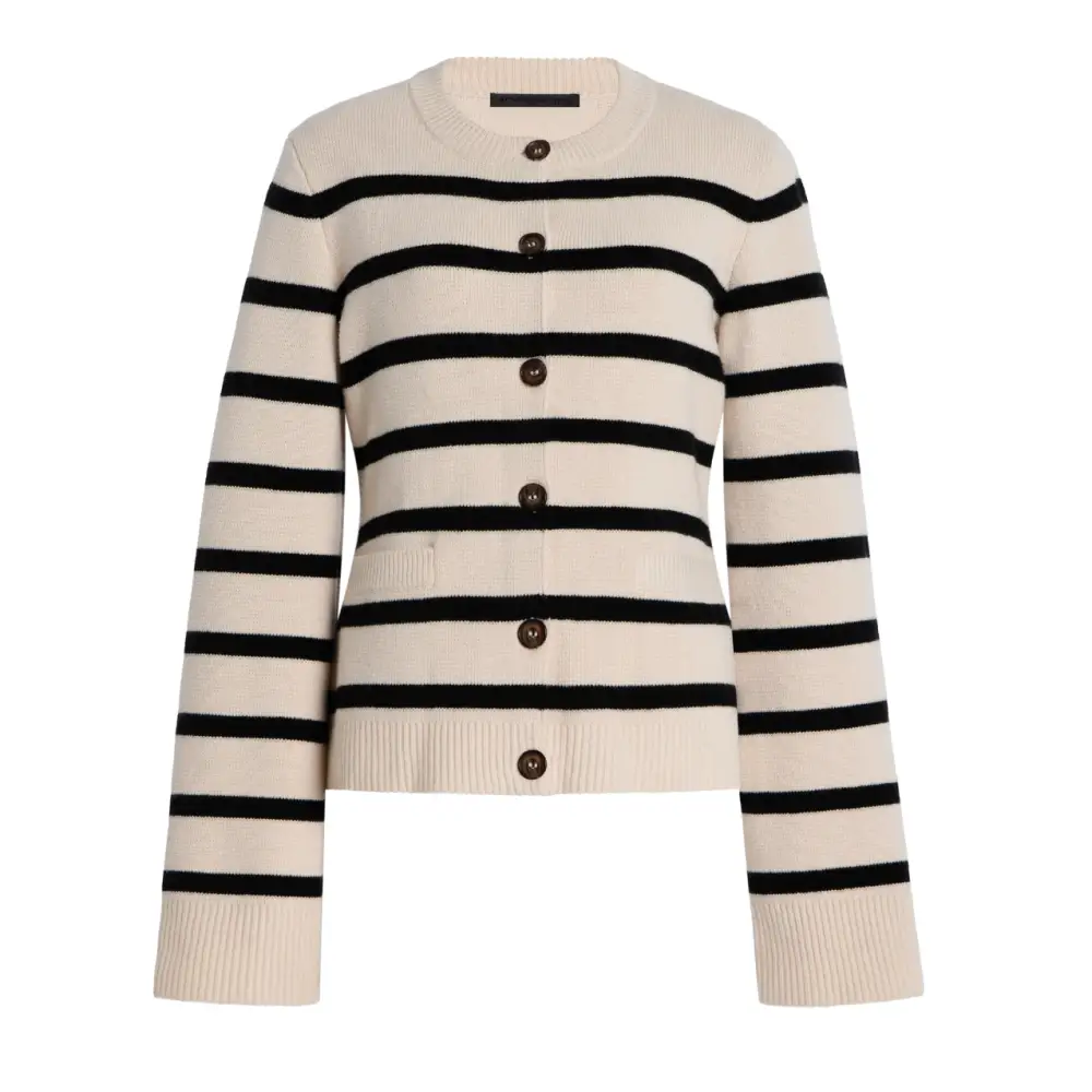Jenni Kayne Cooper Cardigan - Striped / S