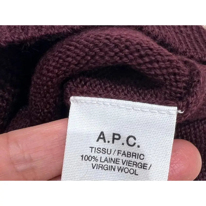 A.P.C. Louise striped wool polo - Tops