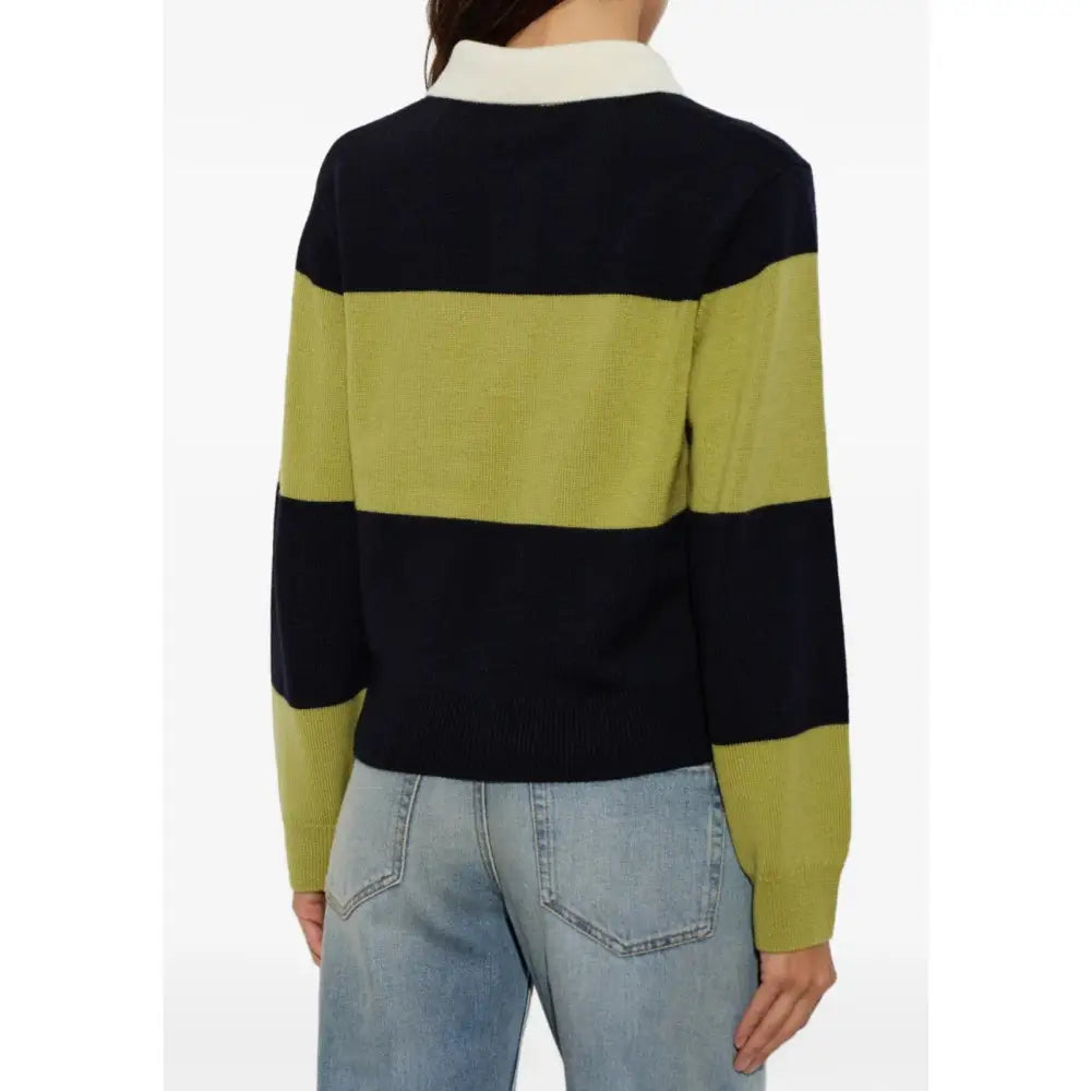 A.P.C. Louise striped wool polo - Tops
