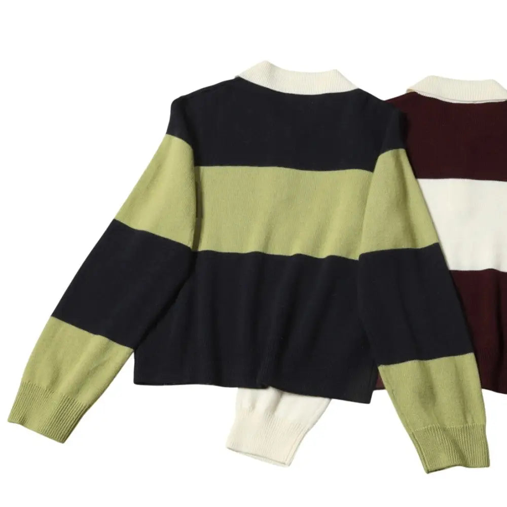 A.P.C. Louise striped wool polo - Tops
