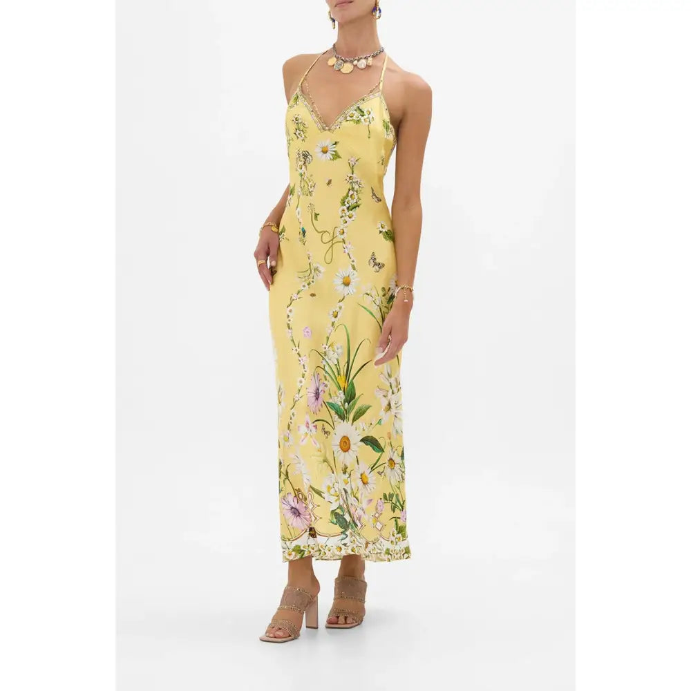 Camilla Daisy Chains Silk Slip Dress - Dress