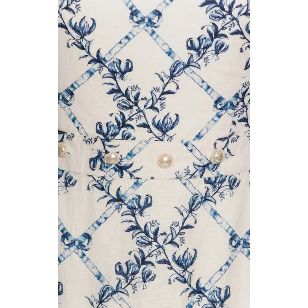 Agua Bendita Lima Gloriosa Maxi Dress